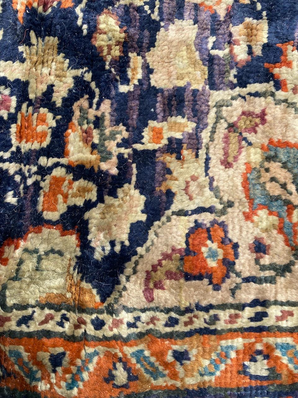 Bobyrug’s Pretty Little Silk Turkish Kayseri Rug For Sale 2