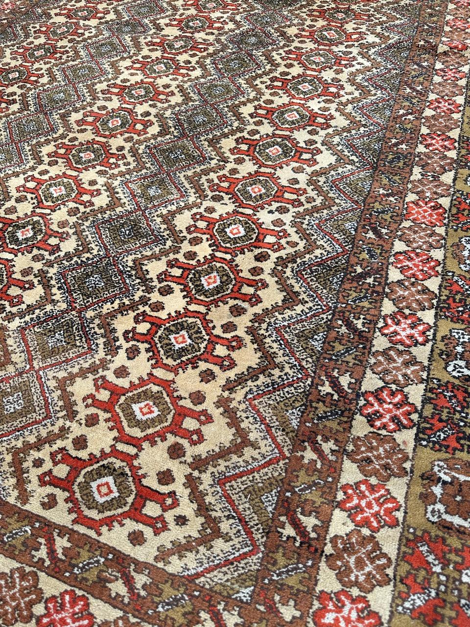Pretty mid century Moroccan tribal rug For Sale 3