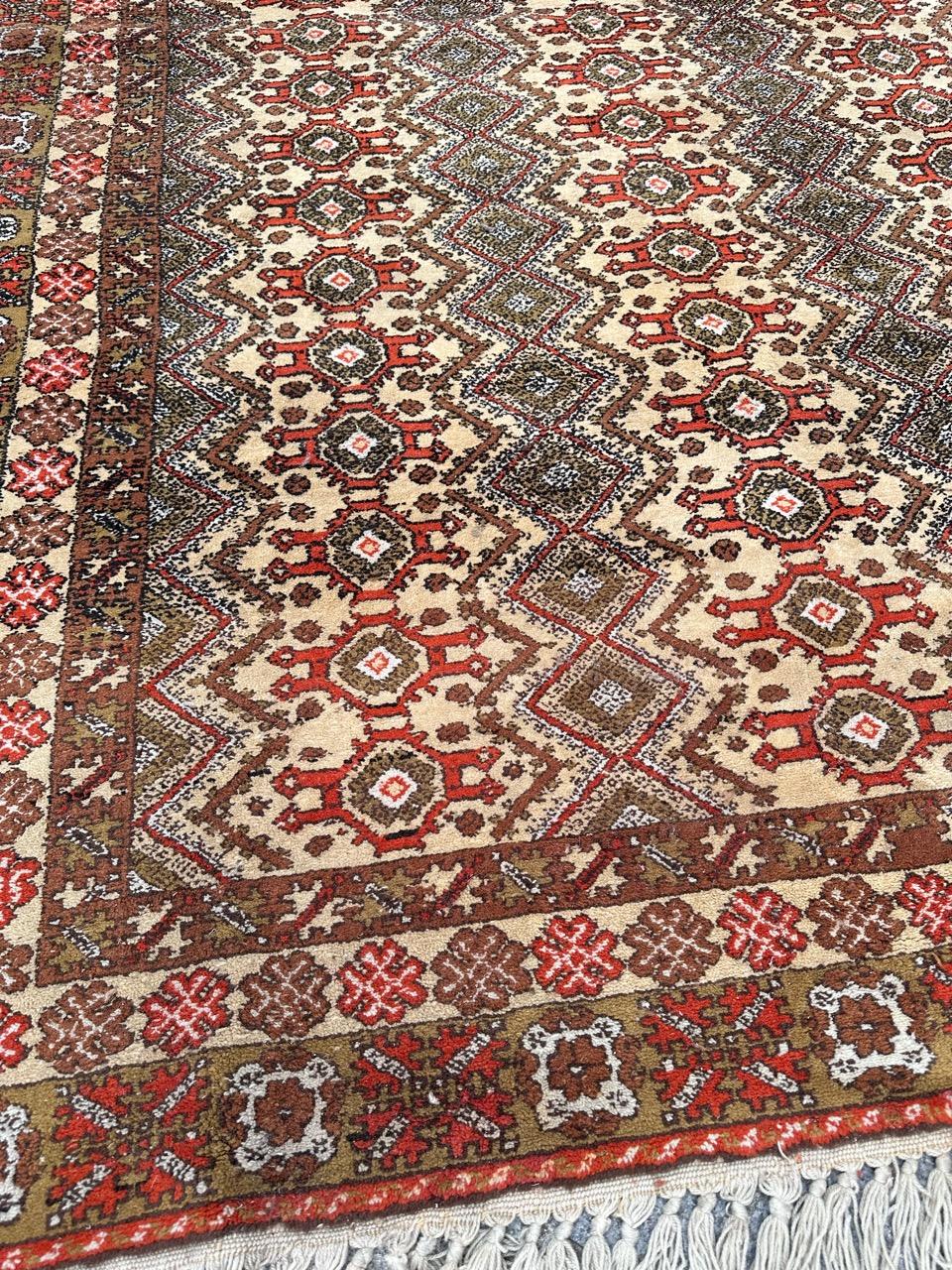 Pretty mid century Moroccan tribal rug For Sale 8