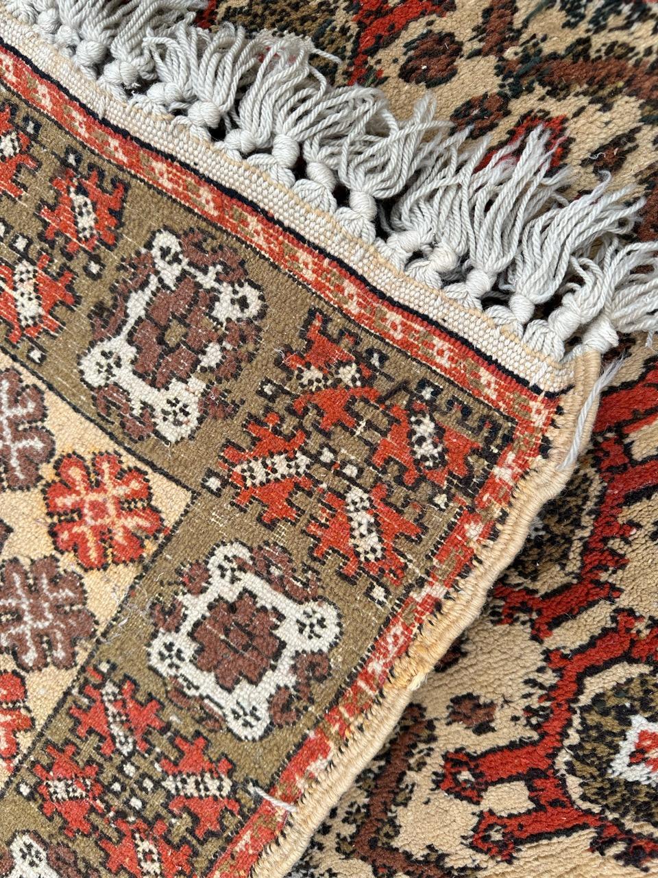Pretty mid century Moroccan tribal rug For Sale 12