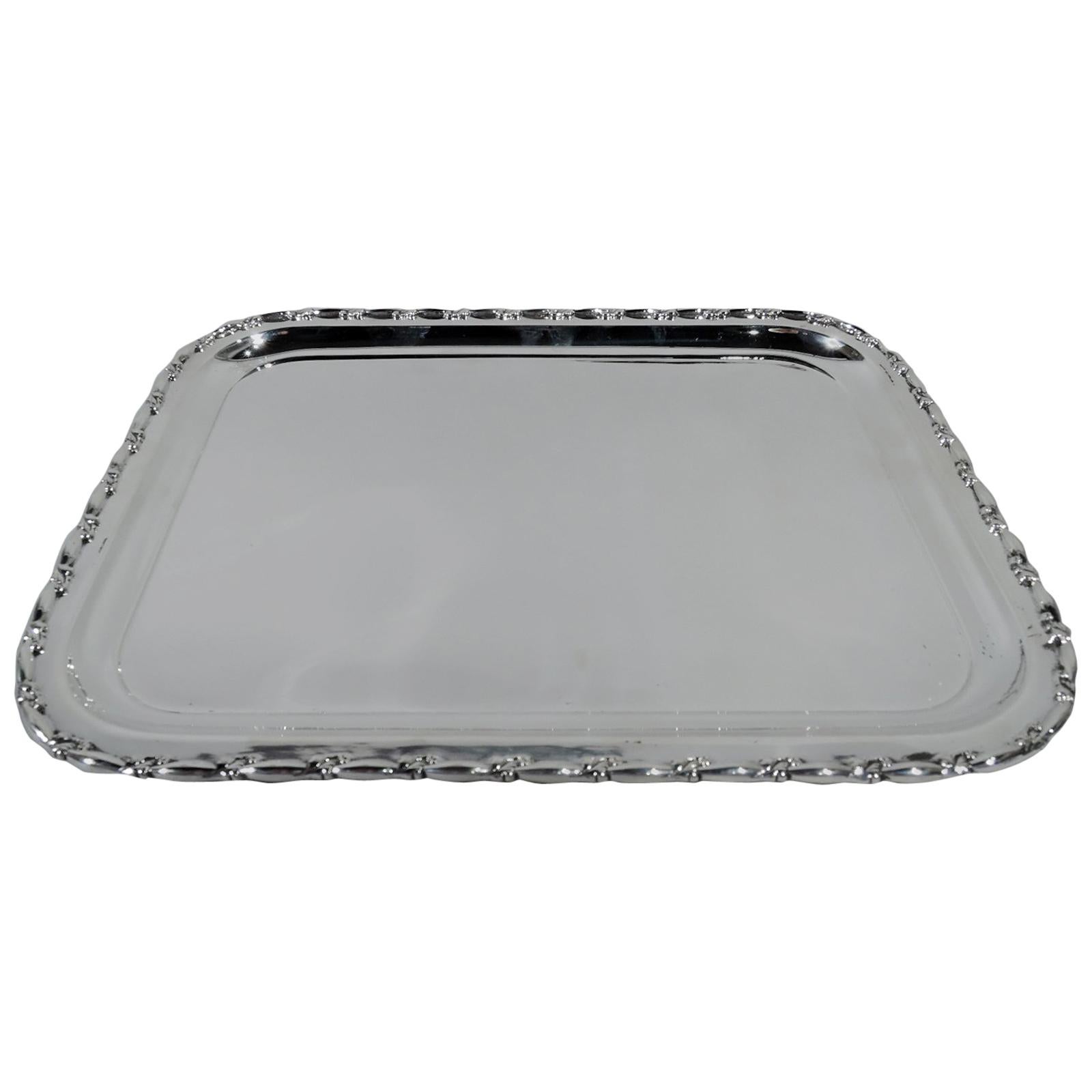 Pretty Midcentury Reed & Barton Sterling Silver Tray