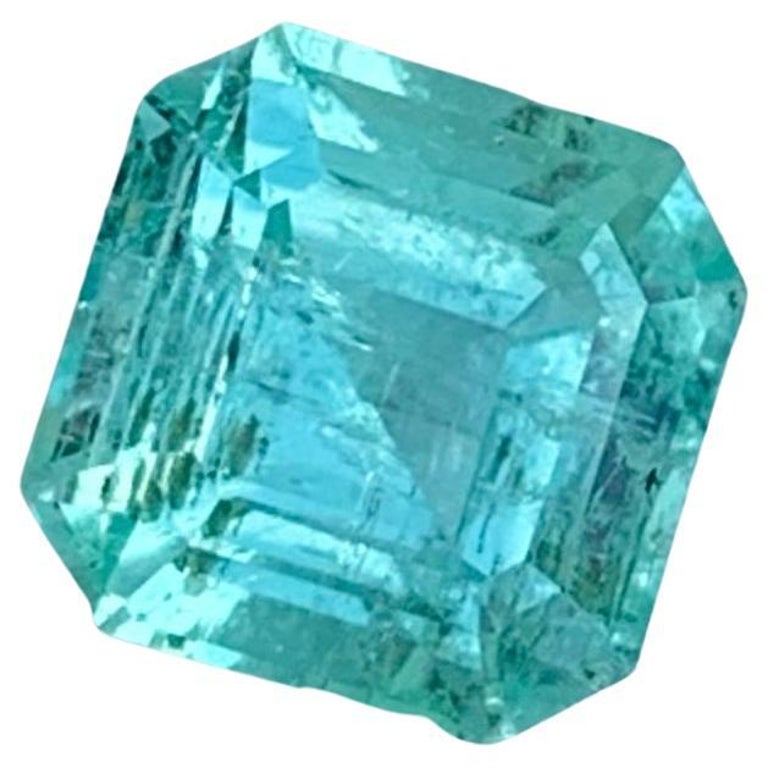 Pretty Pastel Green Emerald Loose Gemstone 1.30 Carats Emerald Stone at