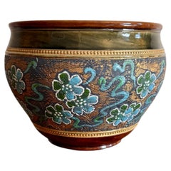 Bonita jardinera antigua de calidad Royal Doulton