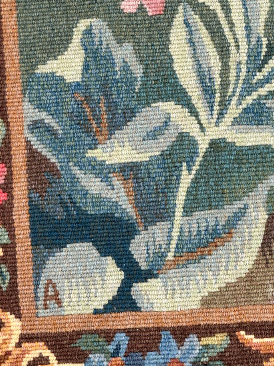 Schöner kleiner französischer Aubusson-Wandteppich des 20. Jahrhunderts (Französisch) im Angebot