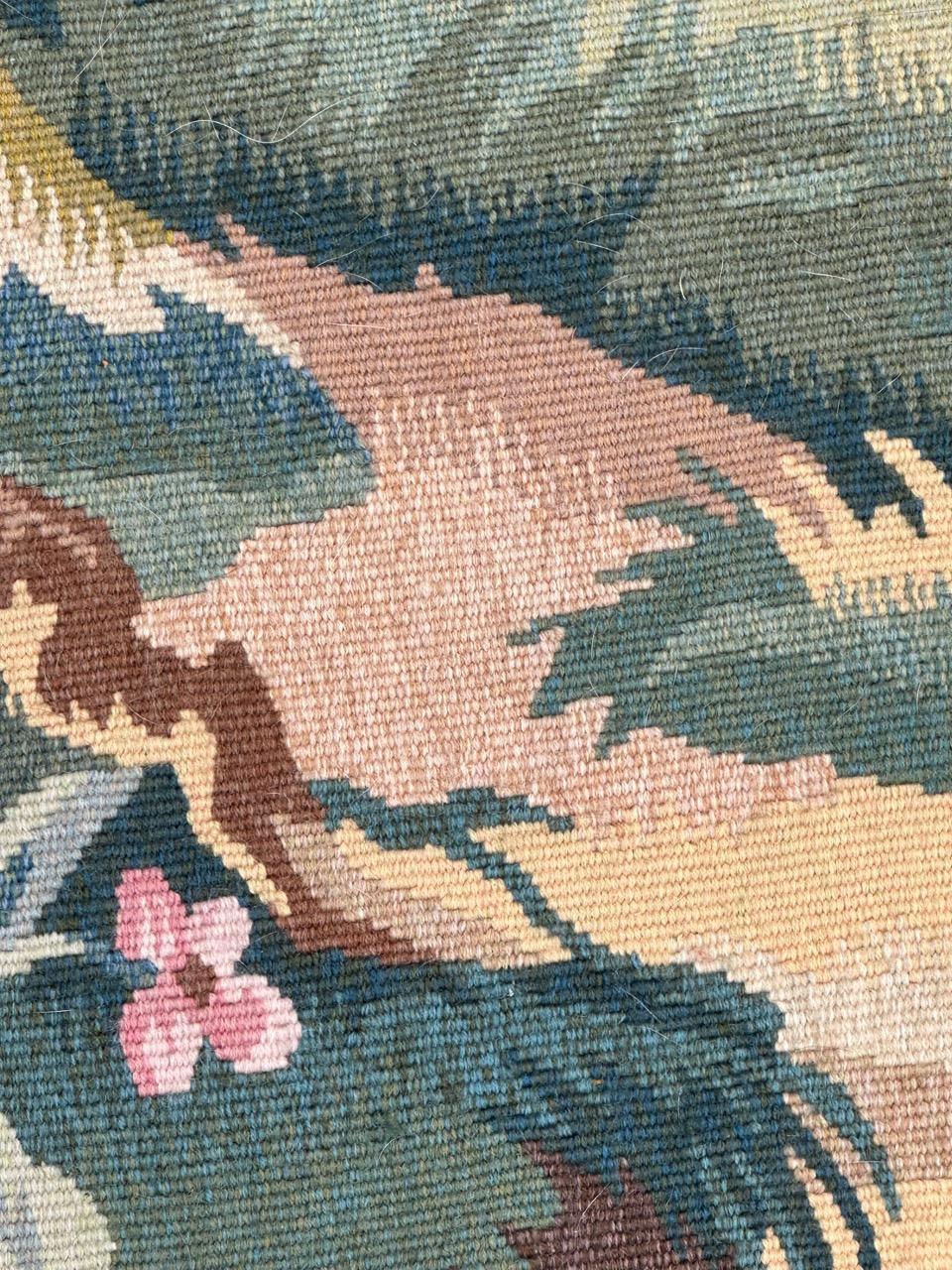 Schöner kleiner französischer Aubusson-Wandteppich des 20. Jahrhunderts (Handgewebt) im Angebot