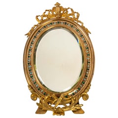 Pretty Small Table Mirror