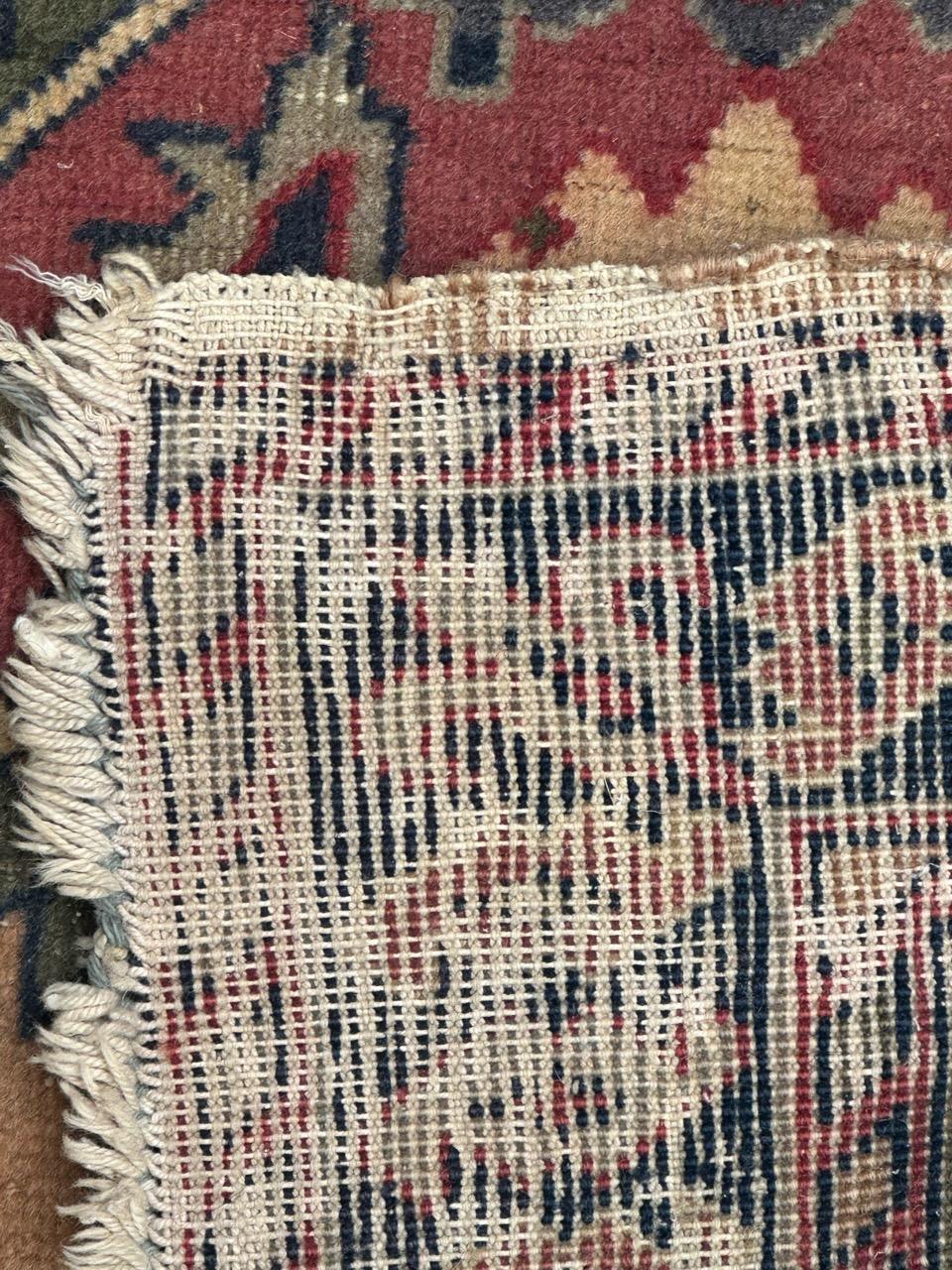 Pretty small vintage Azerbaijan rug  For Sale 5