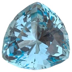 Graziosa gemma sciolta di topazio blu svizzero da 7,55 carati A. Stone