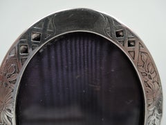 Bonito marco Art Nouveau Unger de plata de ley