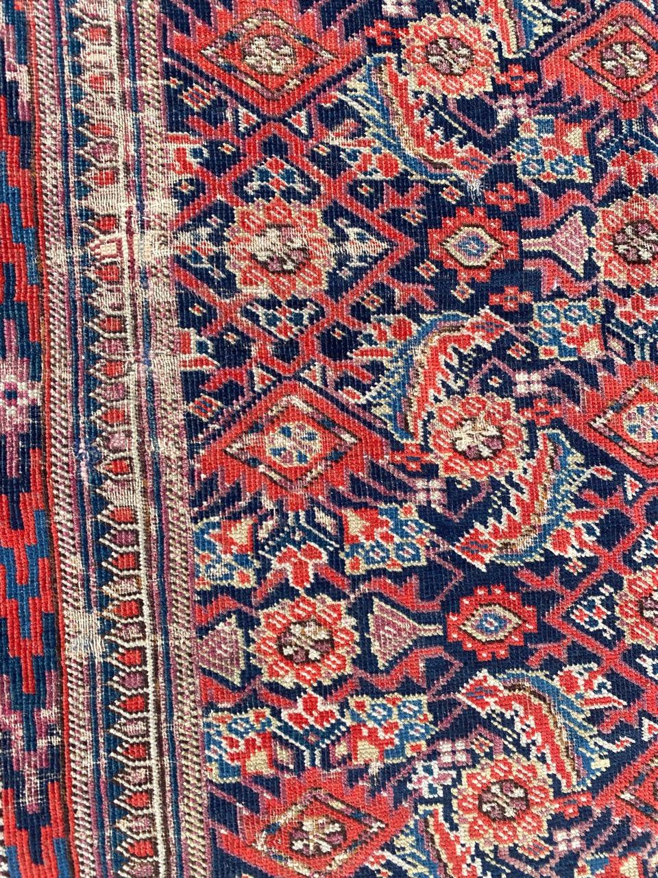 Bobyrug’s Pretty Very Fine Turkmen Rug For Sale 3