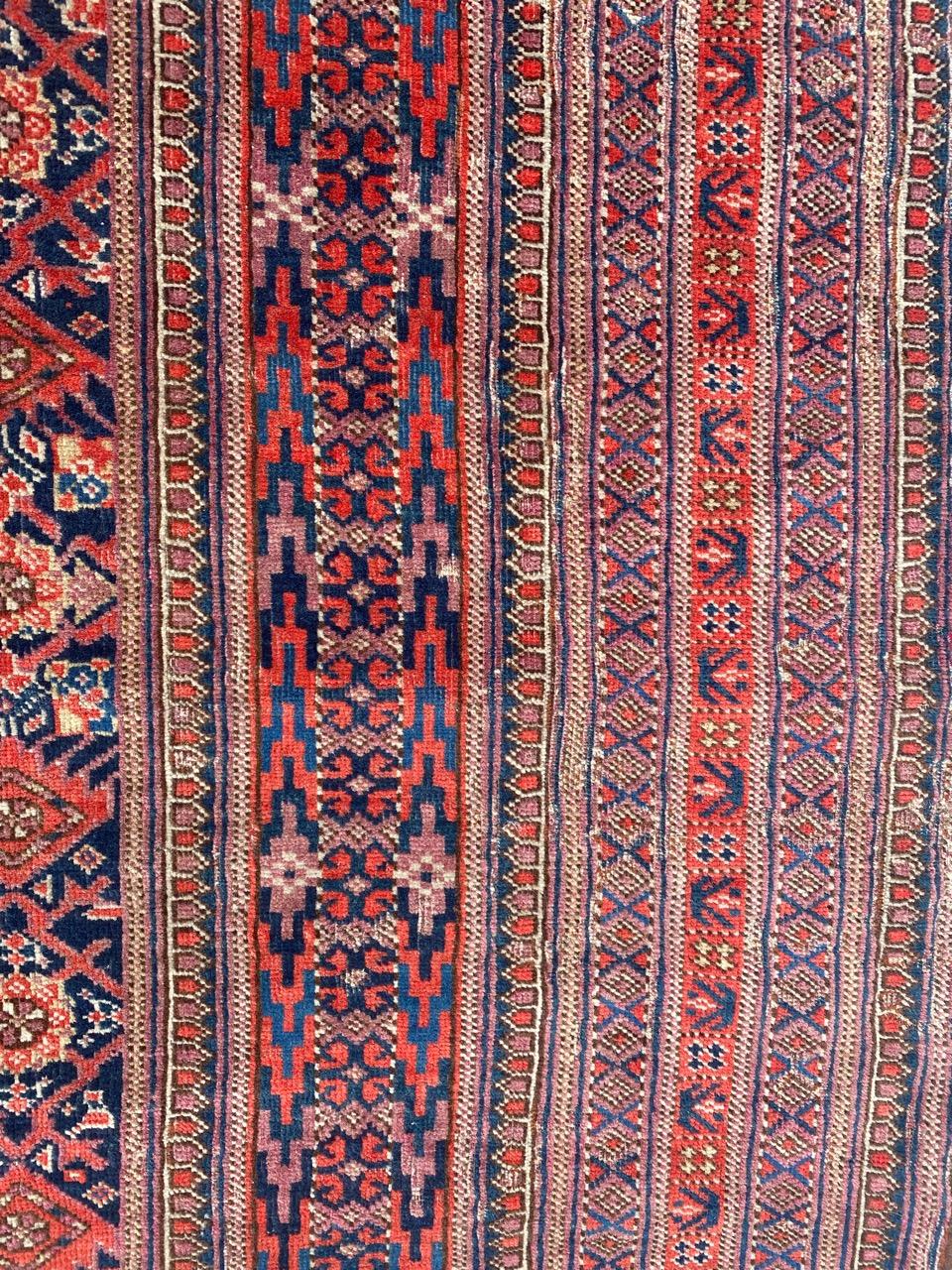 Bobyrug’s Pretty Very Fine Turkmen Rug For Sale 6