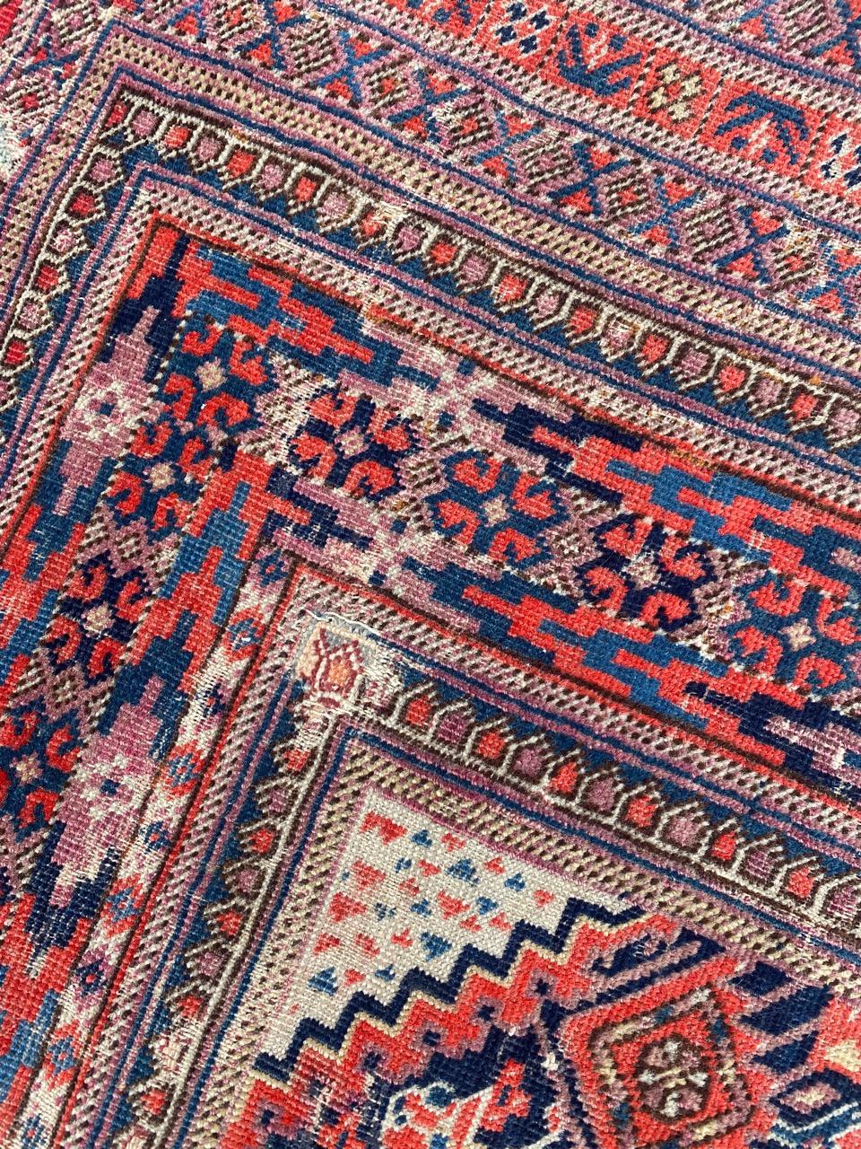 Tribal Bobyrug’s Pretty Very Fine Turkmen Rug For Sale