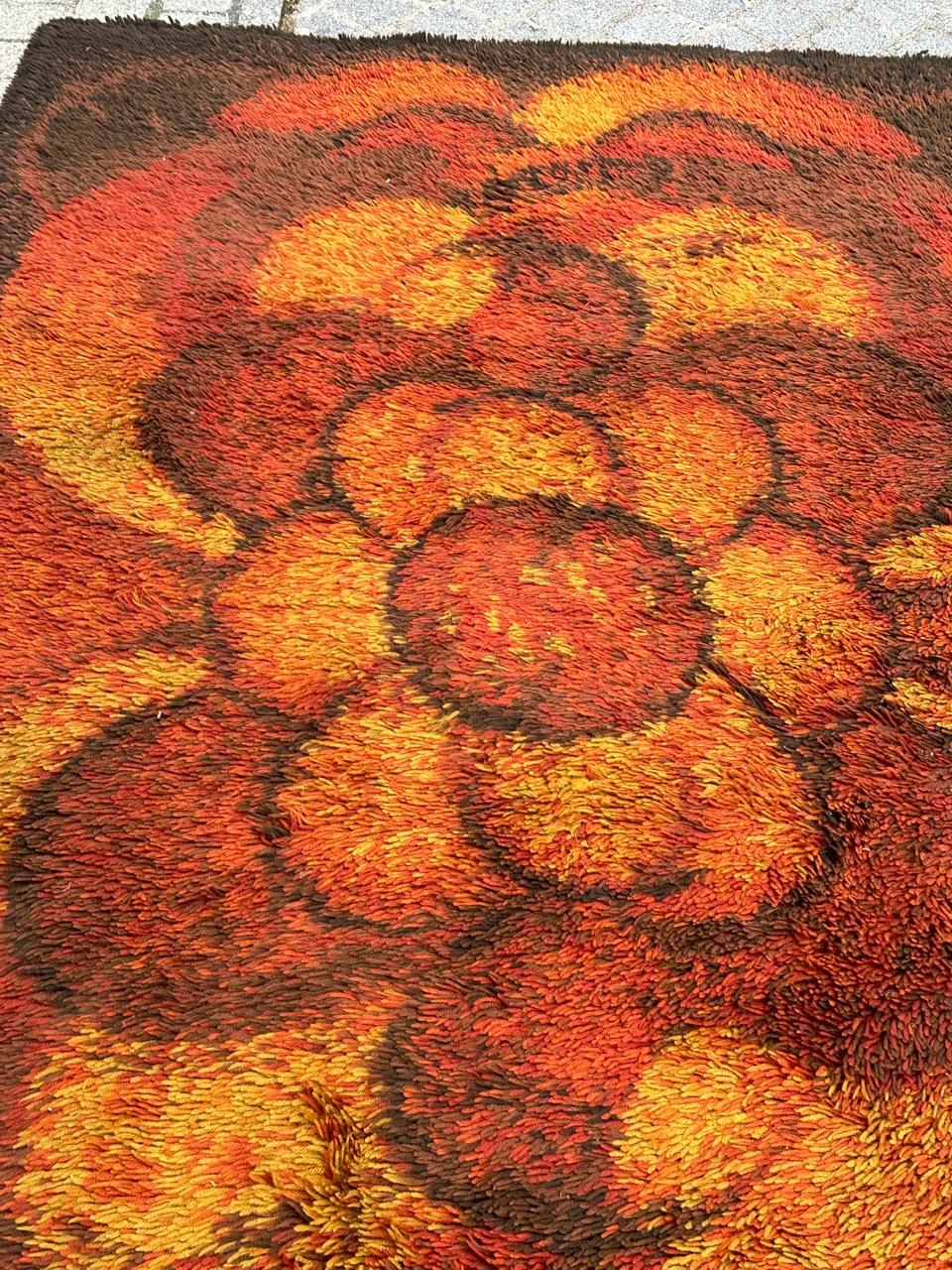 Hübscher skandinavischer Desso-Teppich aus den 1970er Jahren (Dänisch) im Angebot
