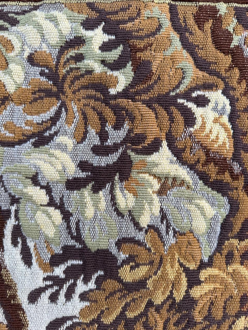 Pretty Vintage Jacquard-Wandteppich im Aubusson-Stil im Angebot 6