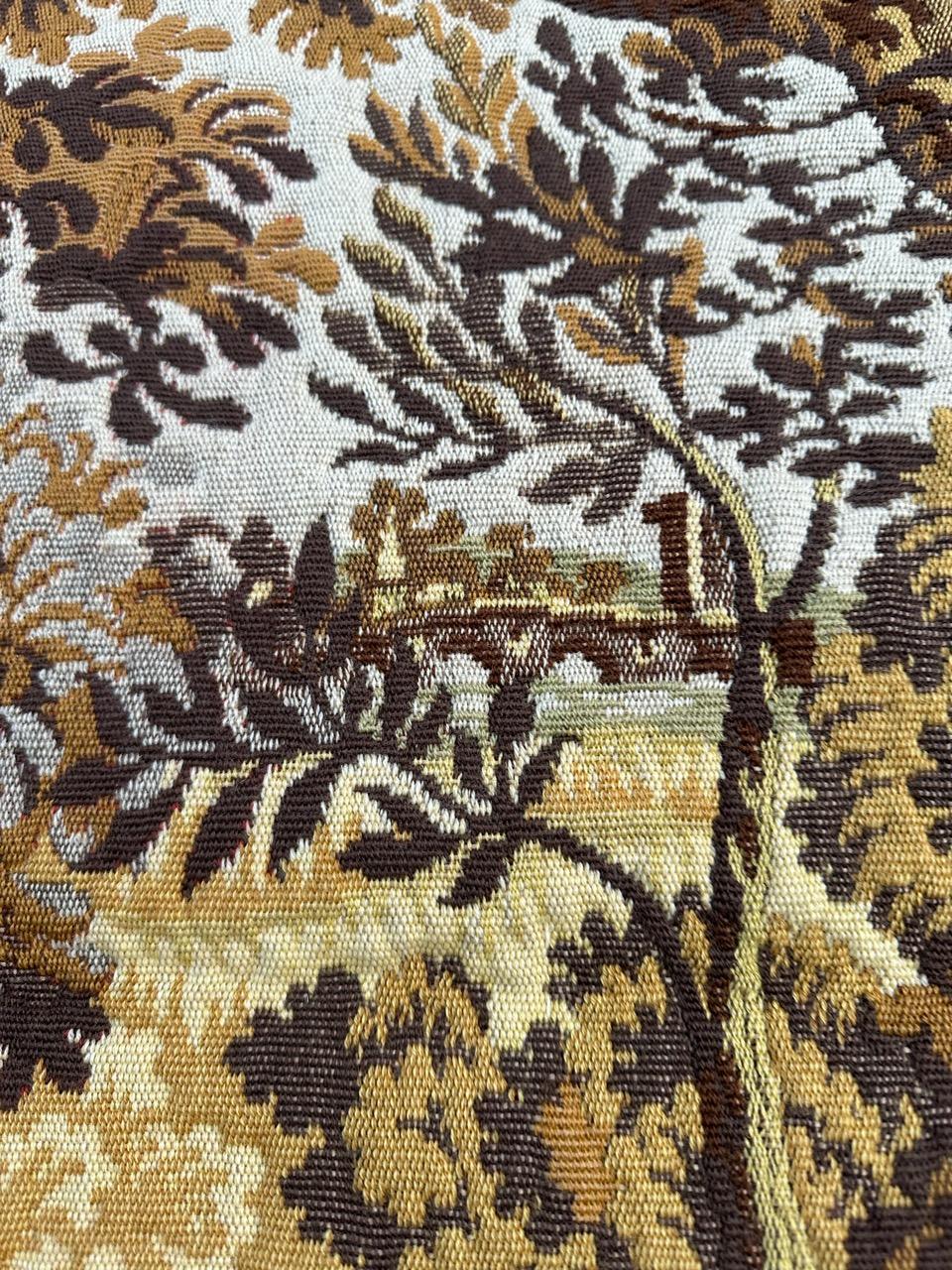 Pretty Vintage Jacquard-Wandteppich im Aubusson-Stil im Angebot 8