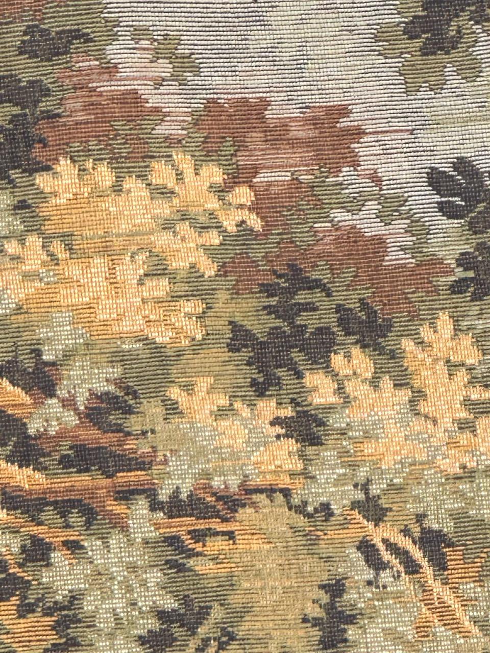 Grazioso arazzo jacquard stile Aubusson d'epoca in vendita 11