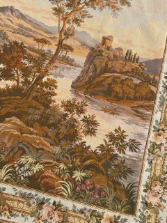 Bonito Tapiz Jacquard Vintage Estilo Aubusson