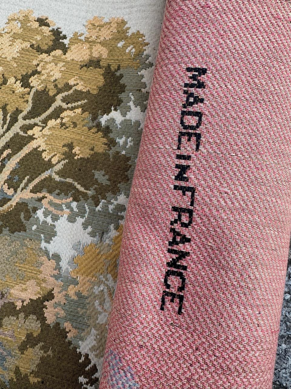 Pretty Vintage Jacquard-Wandteppich im Aubusson-Stil im Angebot 13