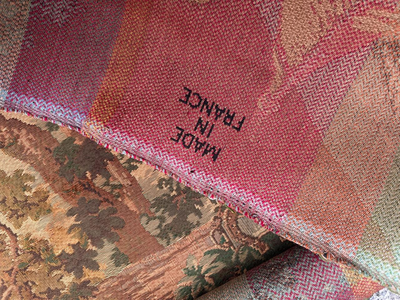 Pretty Vintage Jacquard-Wandteppich im Aubusson-Stil im Angebot 13
