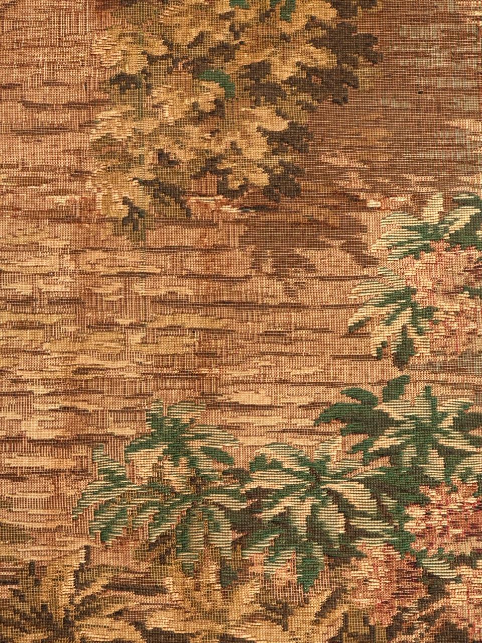 Pretty Vintage Jacquard-Wandteppich im Aubusson-Stil im Angebot 2