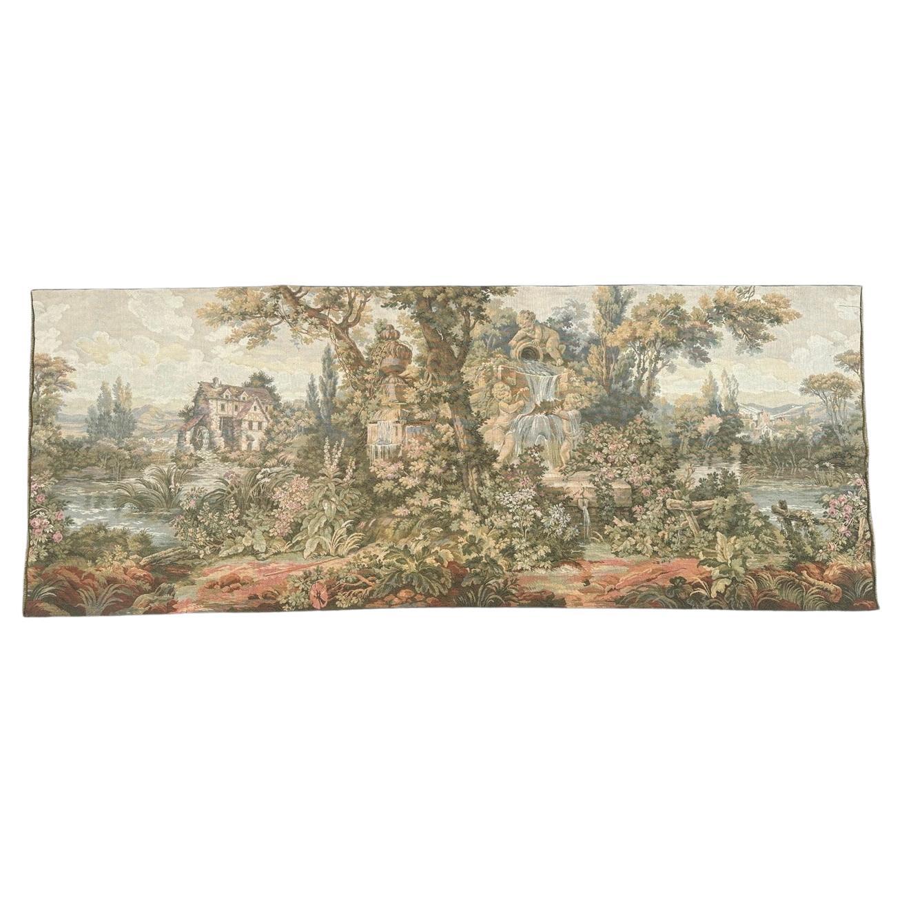 Bonito Tapiz Jacquard Vintage Estilo Aubusson