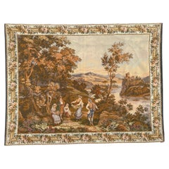 Bonito Tapiz Jacquard Vintage Estilo Aubusson
