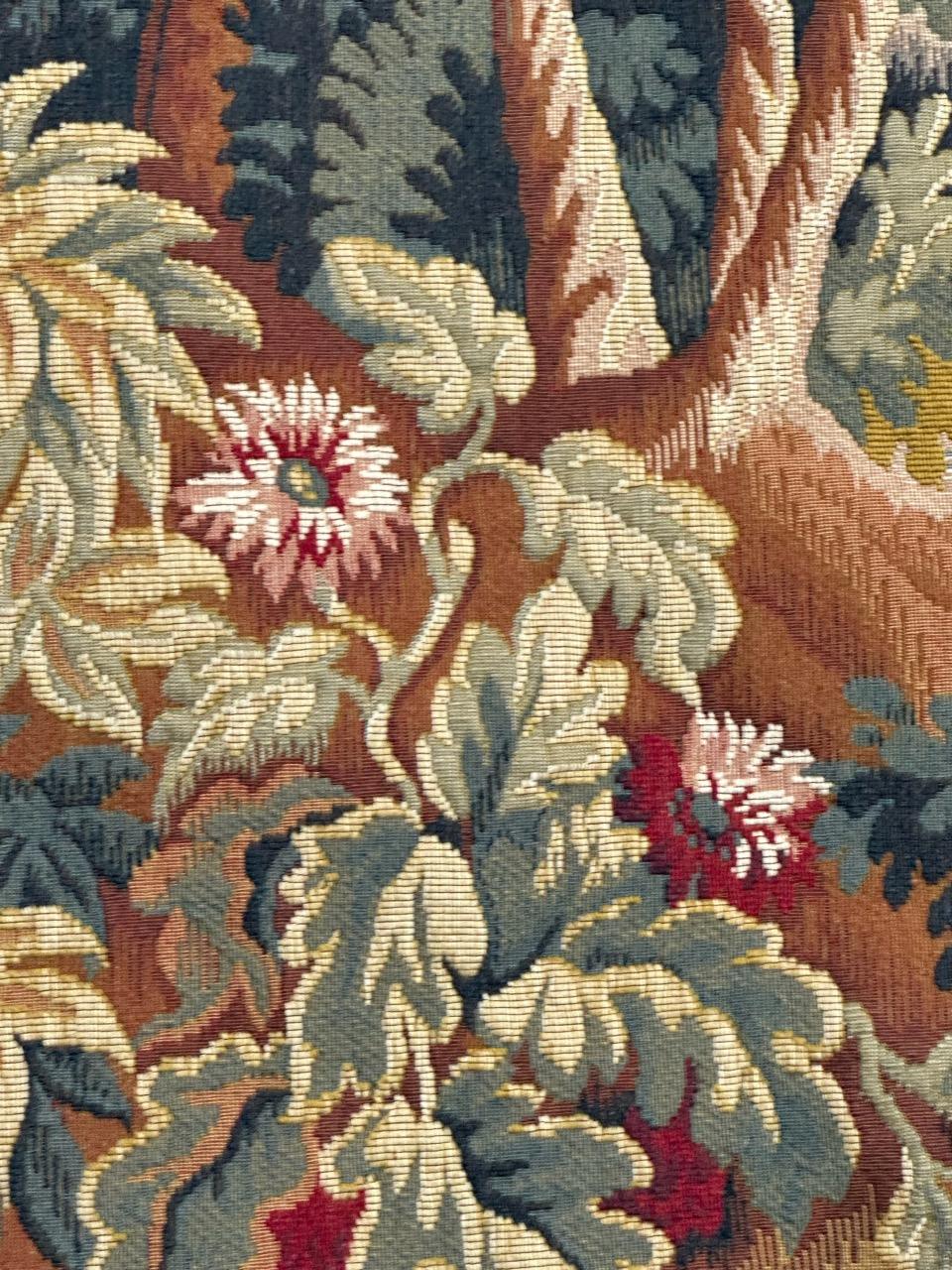 Jolie tapisserie jacquard de style Aubusson, paysage Lauragais en vente 3