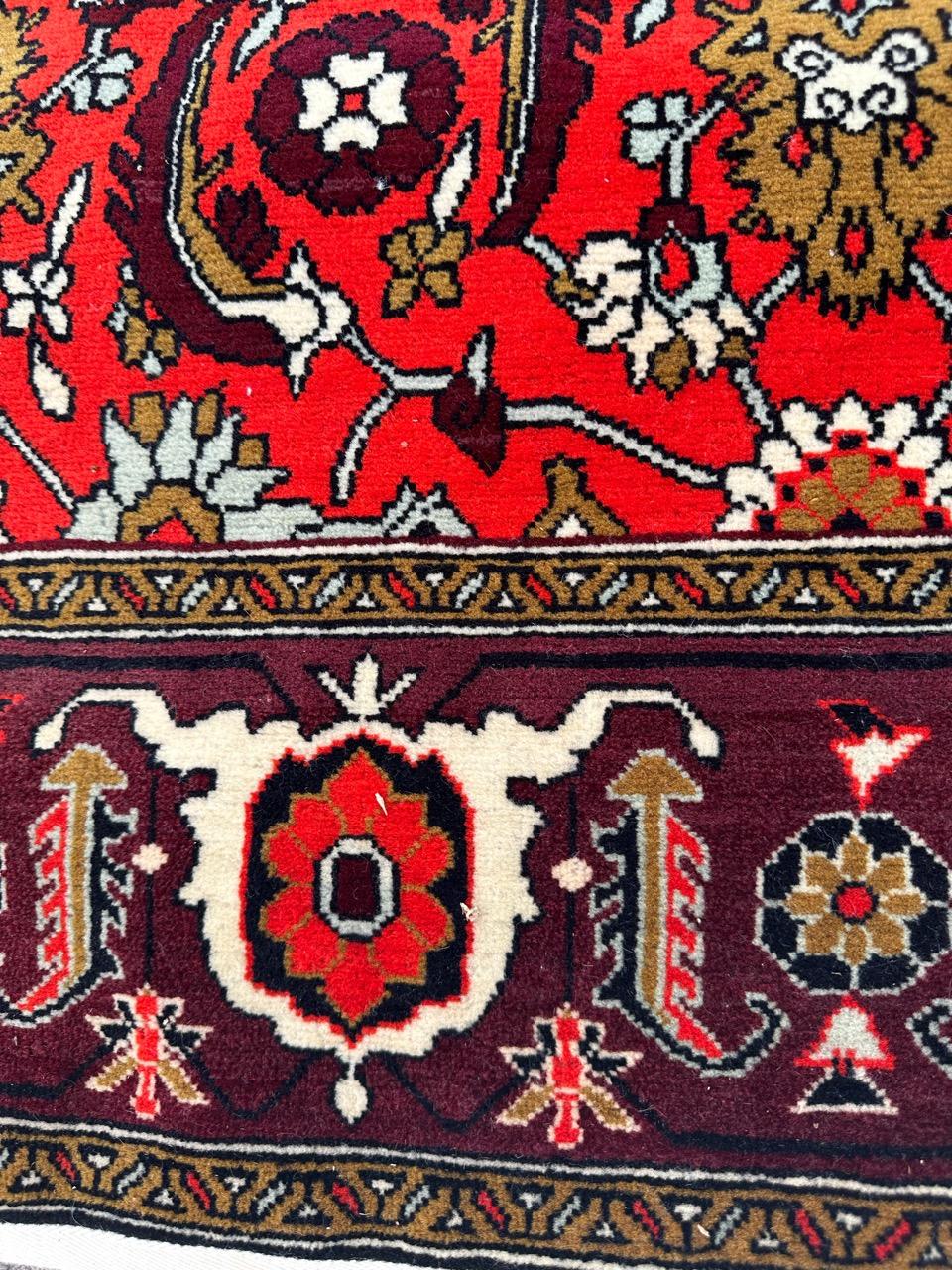 Bobyrug’s Pretty Vintage Caucasian Azerbaïdjan Rug For Sale 4