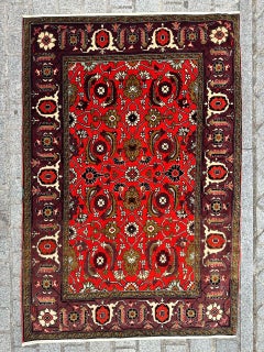 Il grazioso tappeto caucasico vintage Azerbaïdjan di Bobyrug