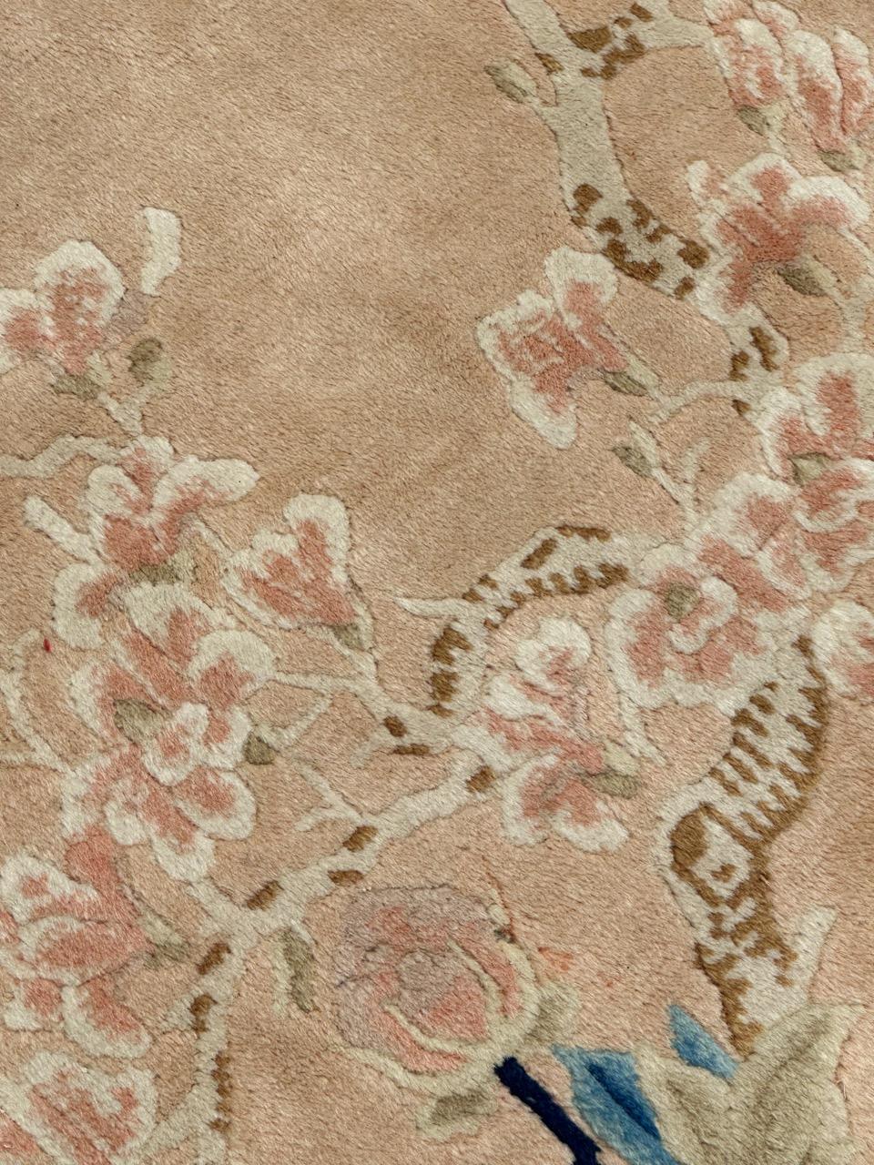 Joli tapis vintage de style art déco chinois. en vente 11