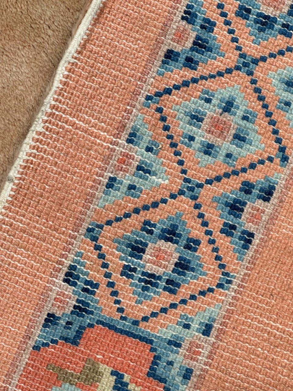 Joli tapis vintage de style art déco chinois. en vente 12