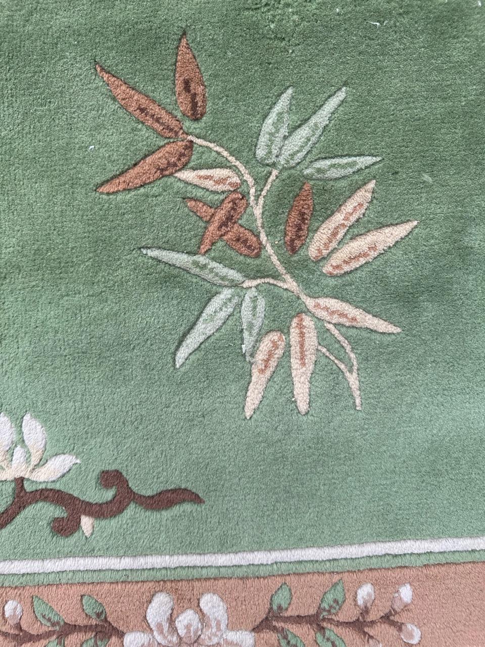 Bobyrug's Pretty Vintage Chinesischer Teppich  im Angebot 6