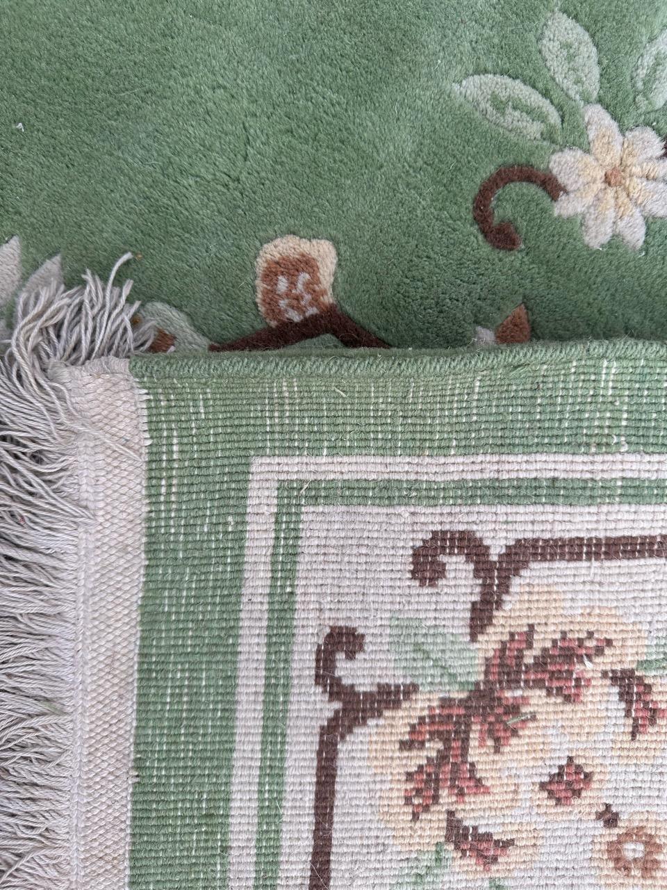 Bobyrug's Pretty Vintage Chinesischer Teppich  im Angebot 12