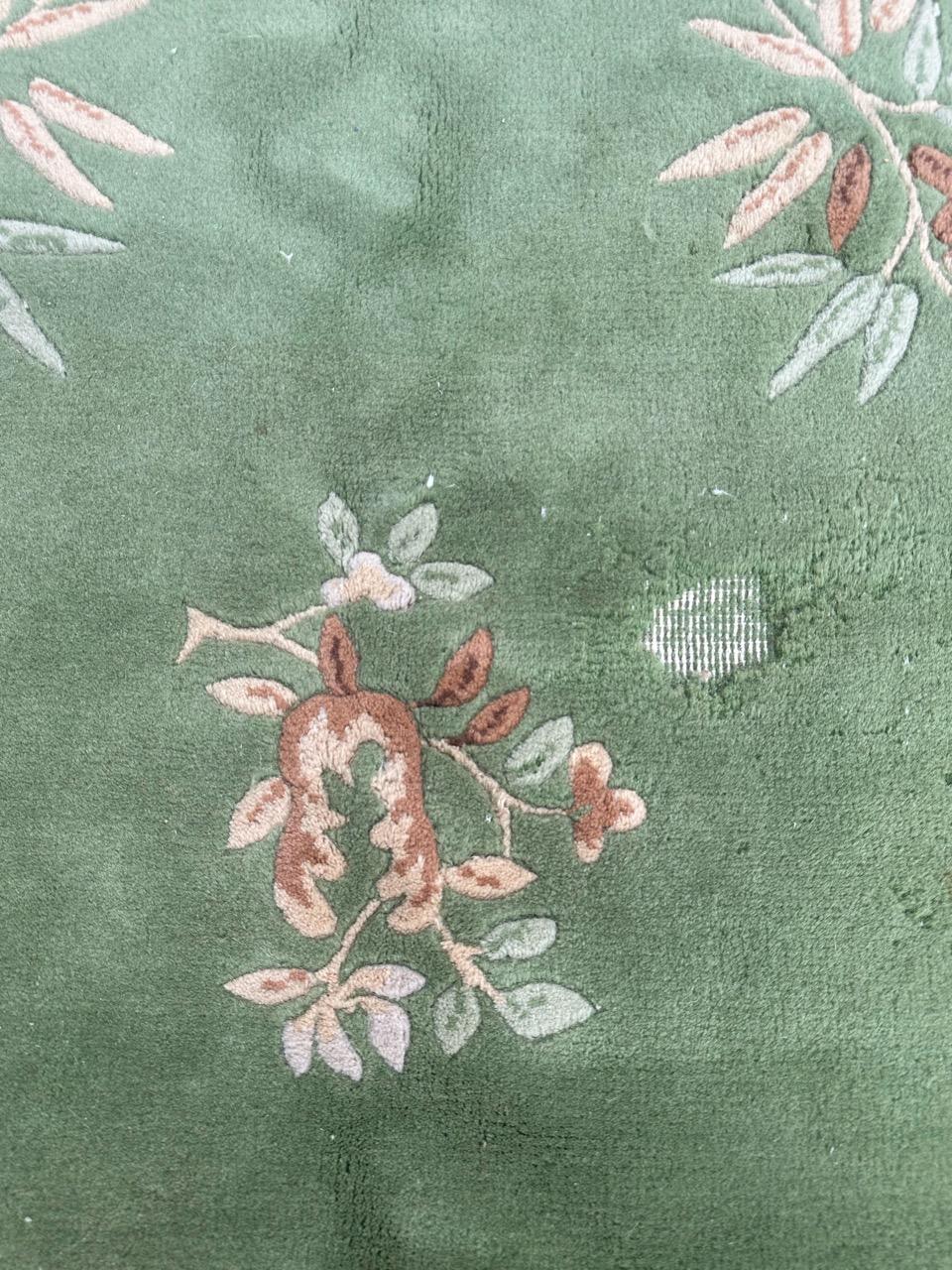 Bobyrug's Pretty Vintage Chinesischer Teppich  im Angebot 1
