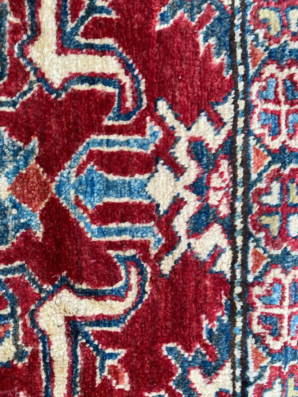 Chobi Afghanischer Teppich im Vintage-Stil im Angebot 6