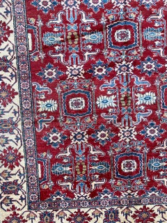 Pretty Vintage Chobi Afghan Rug