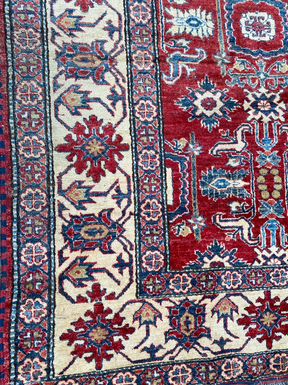Chobi Afghanischer Teppich im Vintage-Stil (Sultanabad) im Angebot