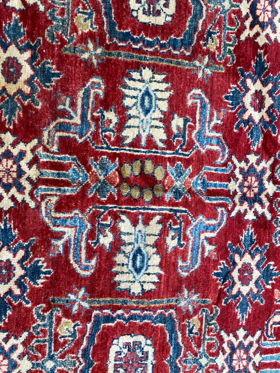 Bonita alfombra afgana Chobi vintage en venta 1