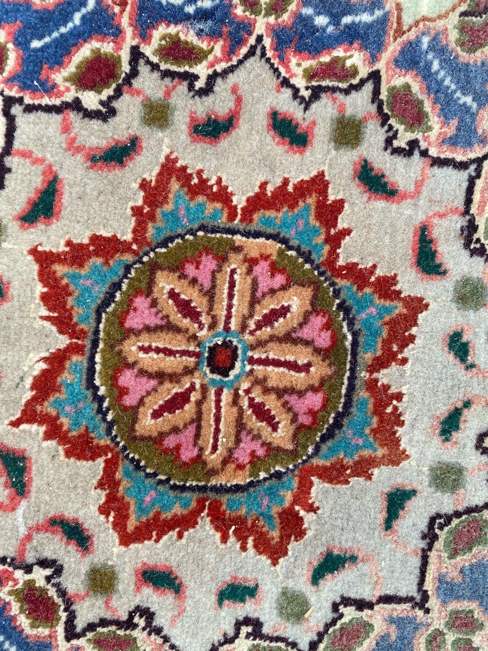 Schöner Tabriz-Teppich im Vintage-Stil im Angebot 9