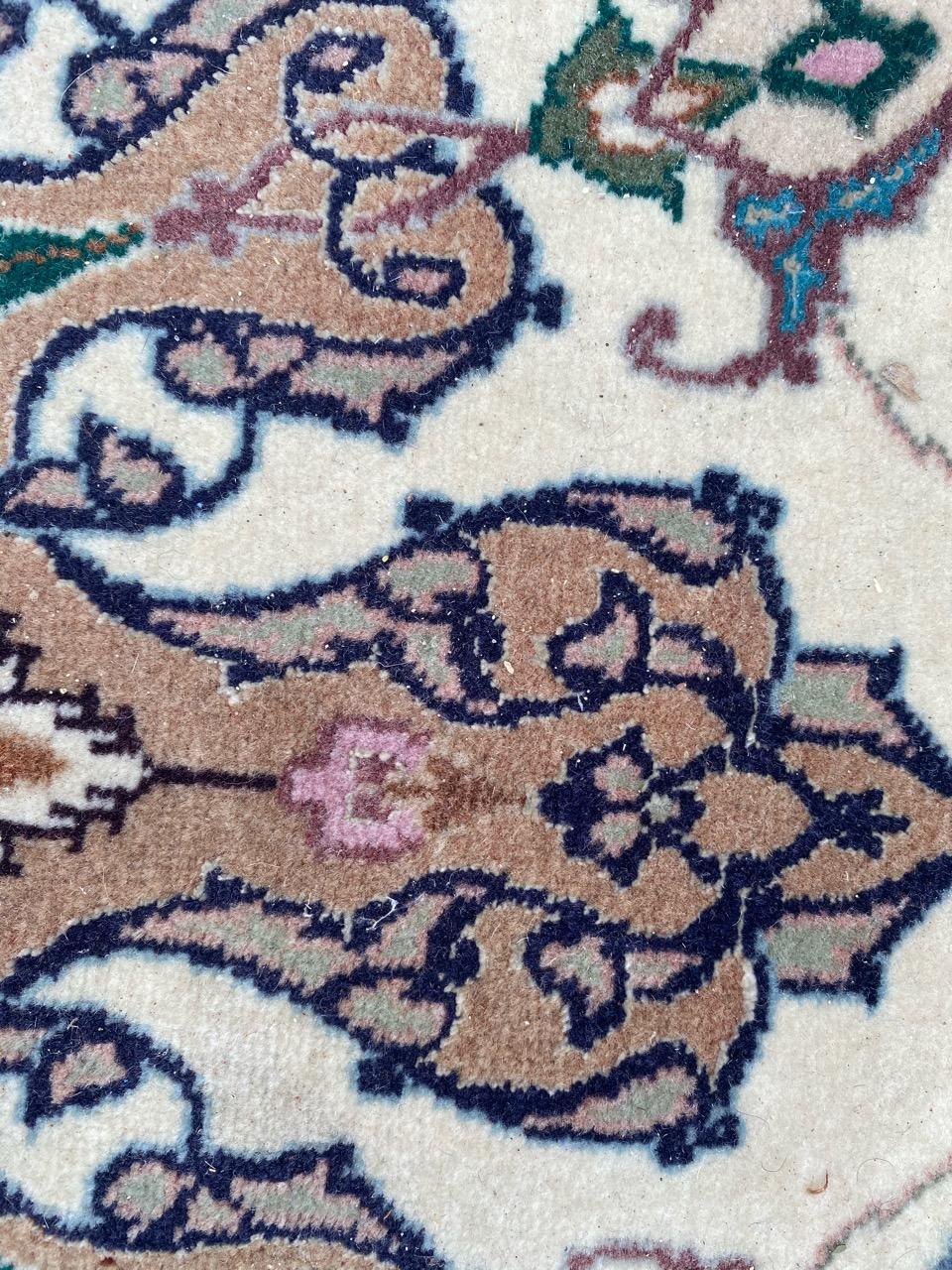Schöner Tabriz-Teppich im Vintage-Stil im Angebot 10