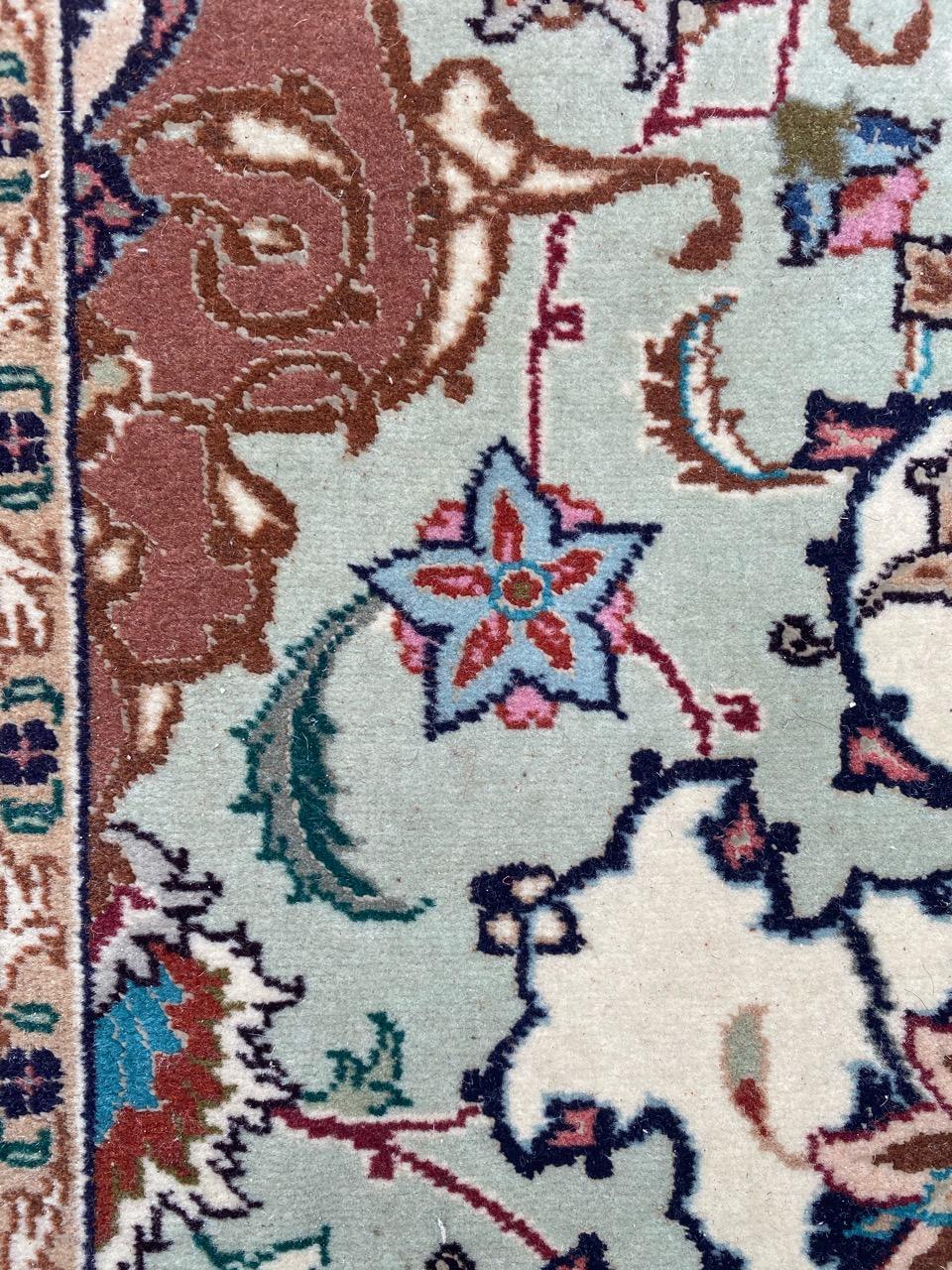 Schöner Tabriz-Teppich im Vintage-Stil im Angebot 11