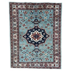 Pretty vintage fine Turkish rug