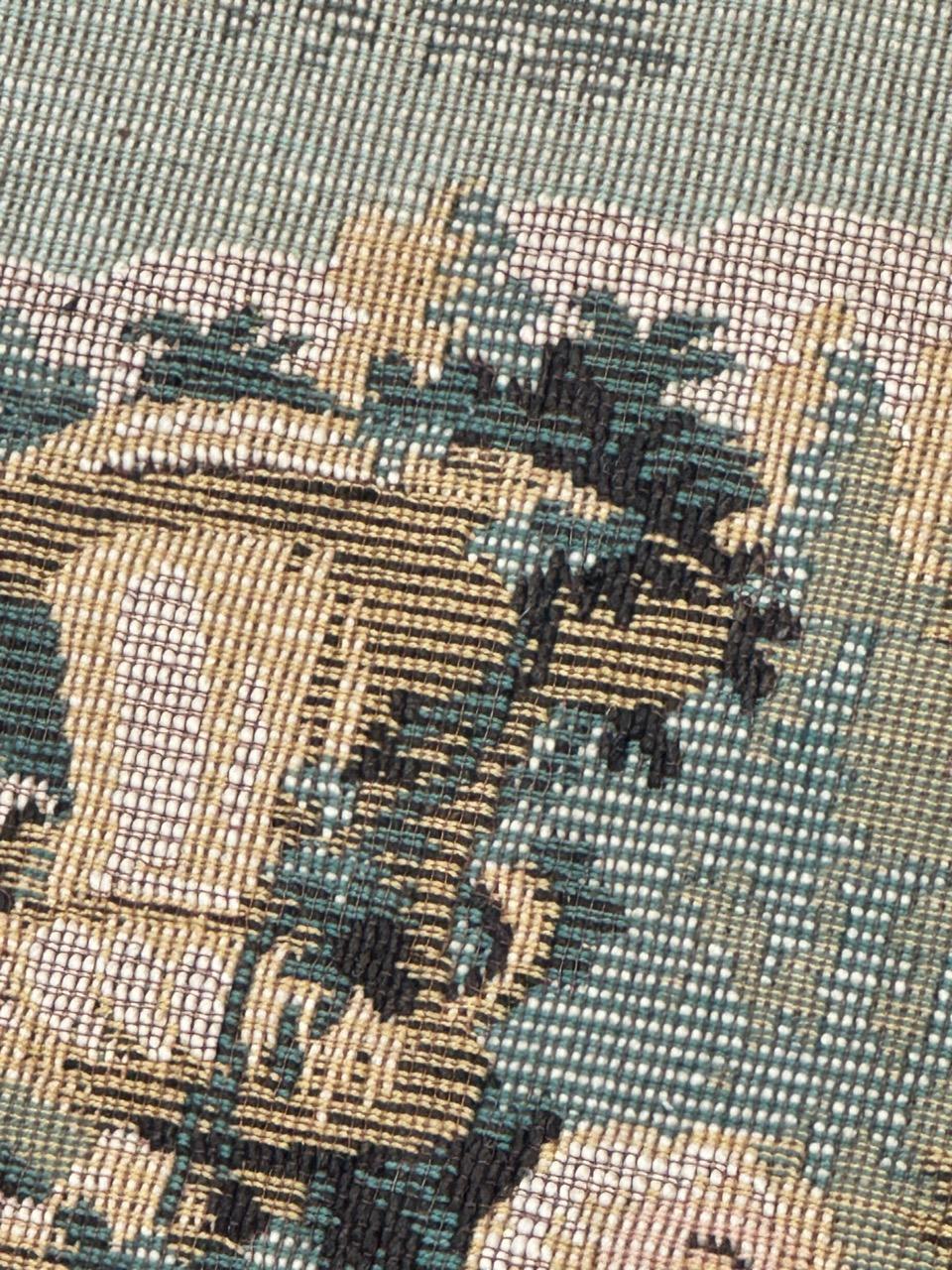 Französischer Jacquard-Wandteppich im Aubusson-Stil im Vintage-Stil im Angebot 6