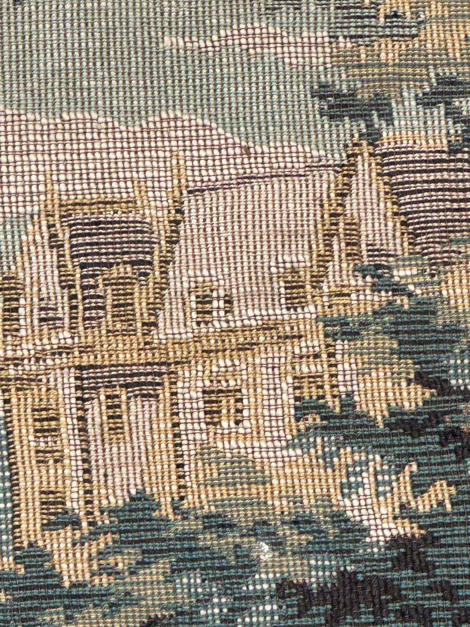 Französischer Jacquard-Wandteppich im Aubusson-Stil im Vintage-Stil im Angebot 7