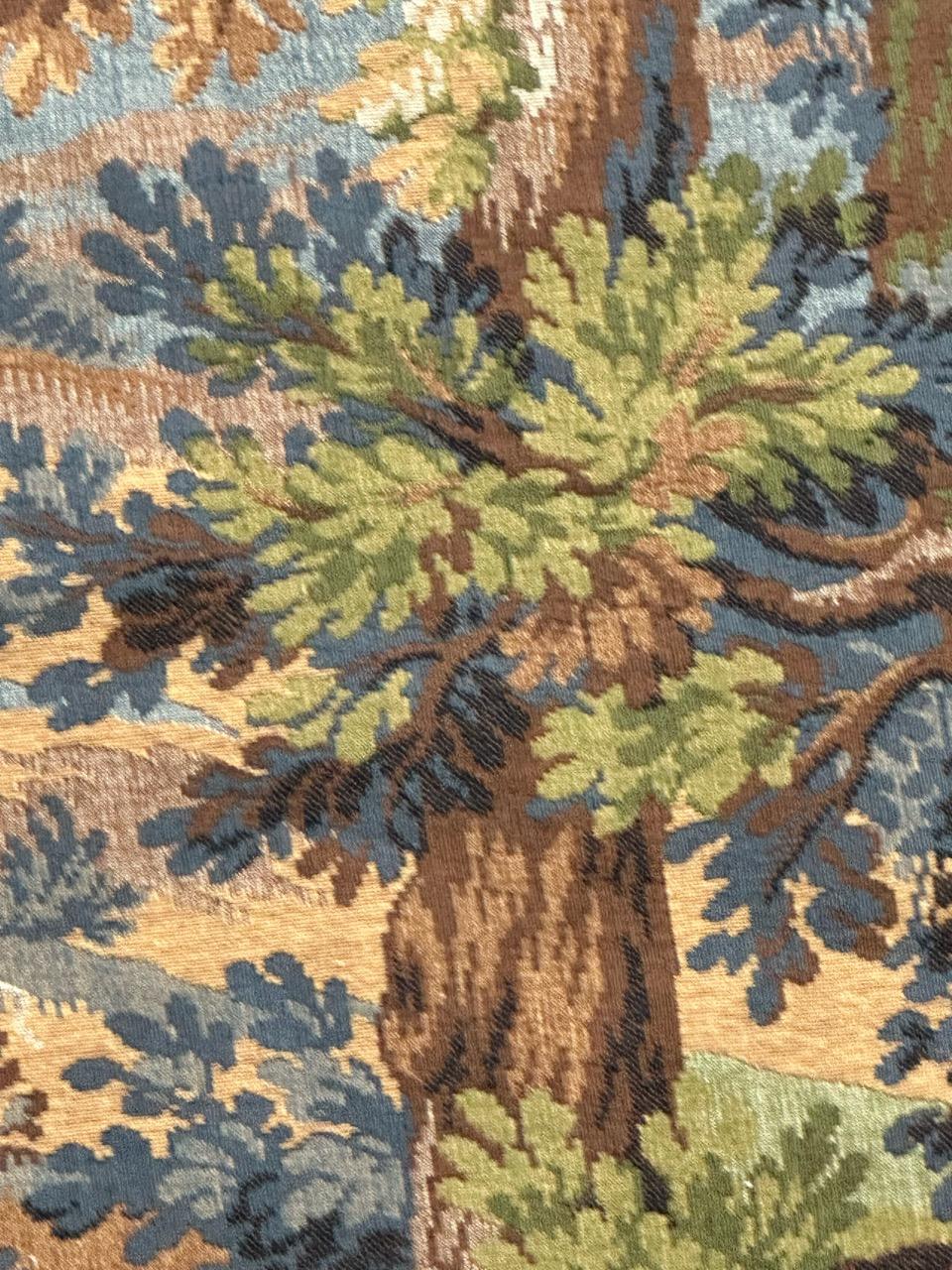 Hübscher französischer Jacquard-Wandteppich im Aubusson-Stil 