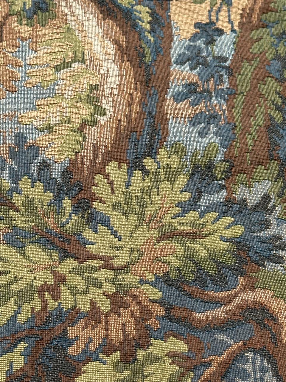Lana Grazioso arazzo jacquard francese d'epoca in stile Aubusson 