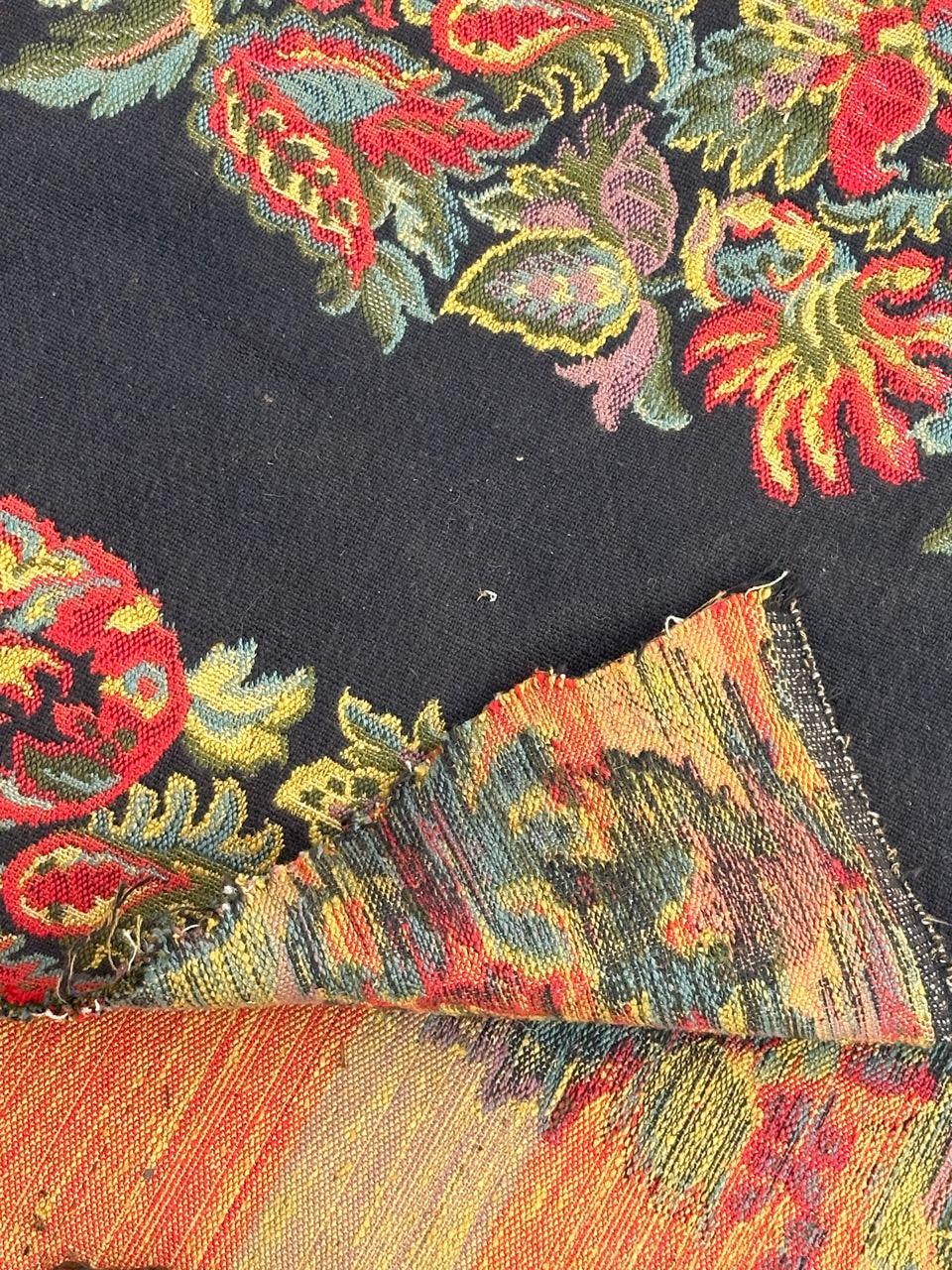 Schöner französischer Jacquard-Wandteppich im Aubusson-Stil aus Seidenstoff für die Bedeckung im Aubusson-Stil im Angebot 10