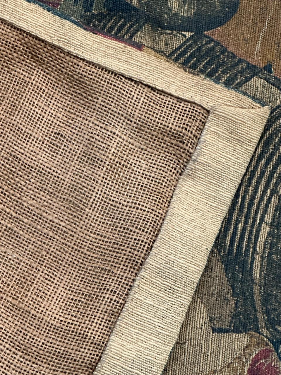 Jolie tapisserie française imprimée à la main, design de musée des Vendanges en vente 12