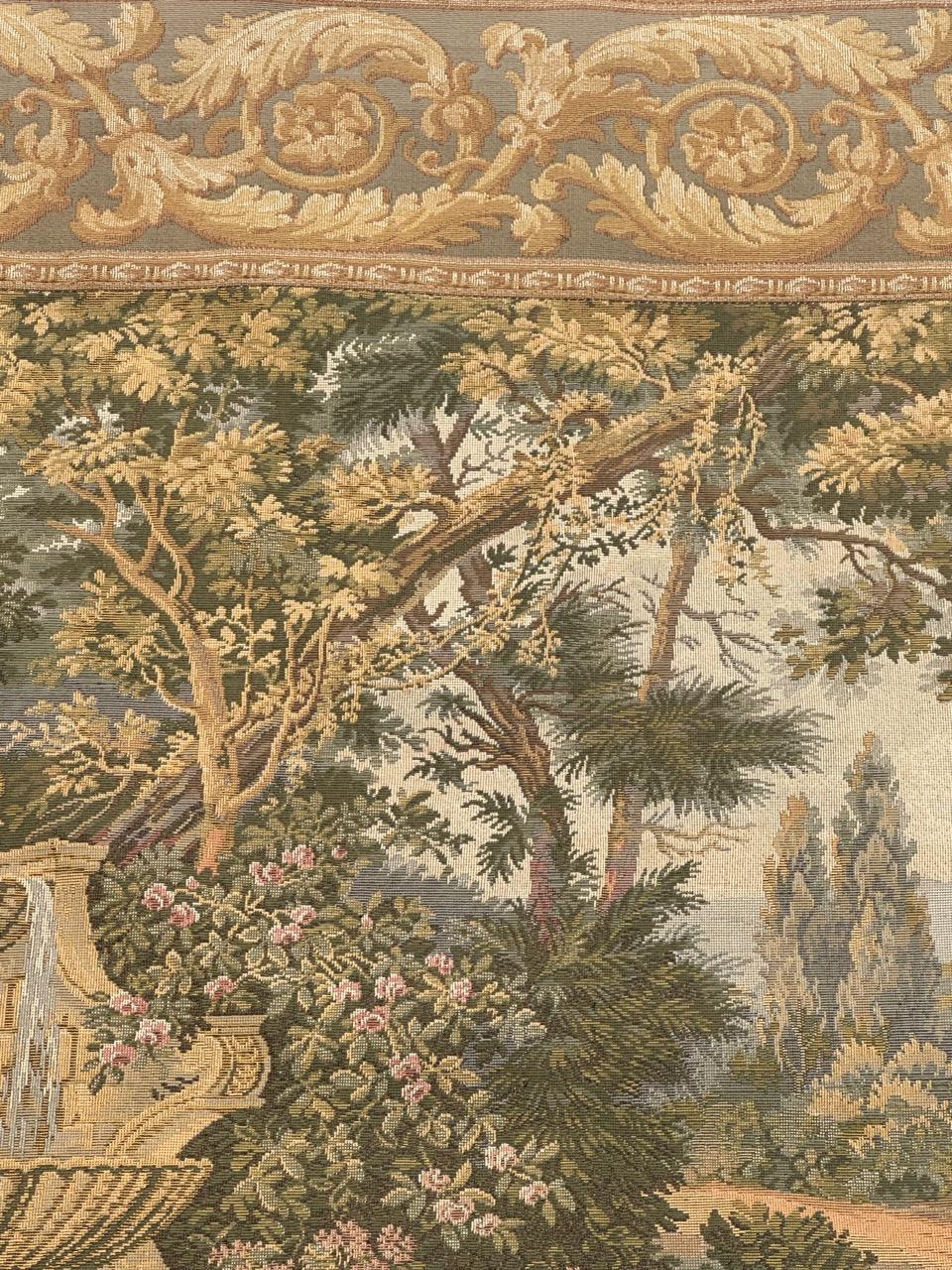 Hübscher französischer Jacquard-Wandteppich 