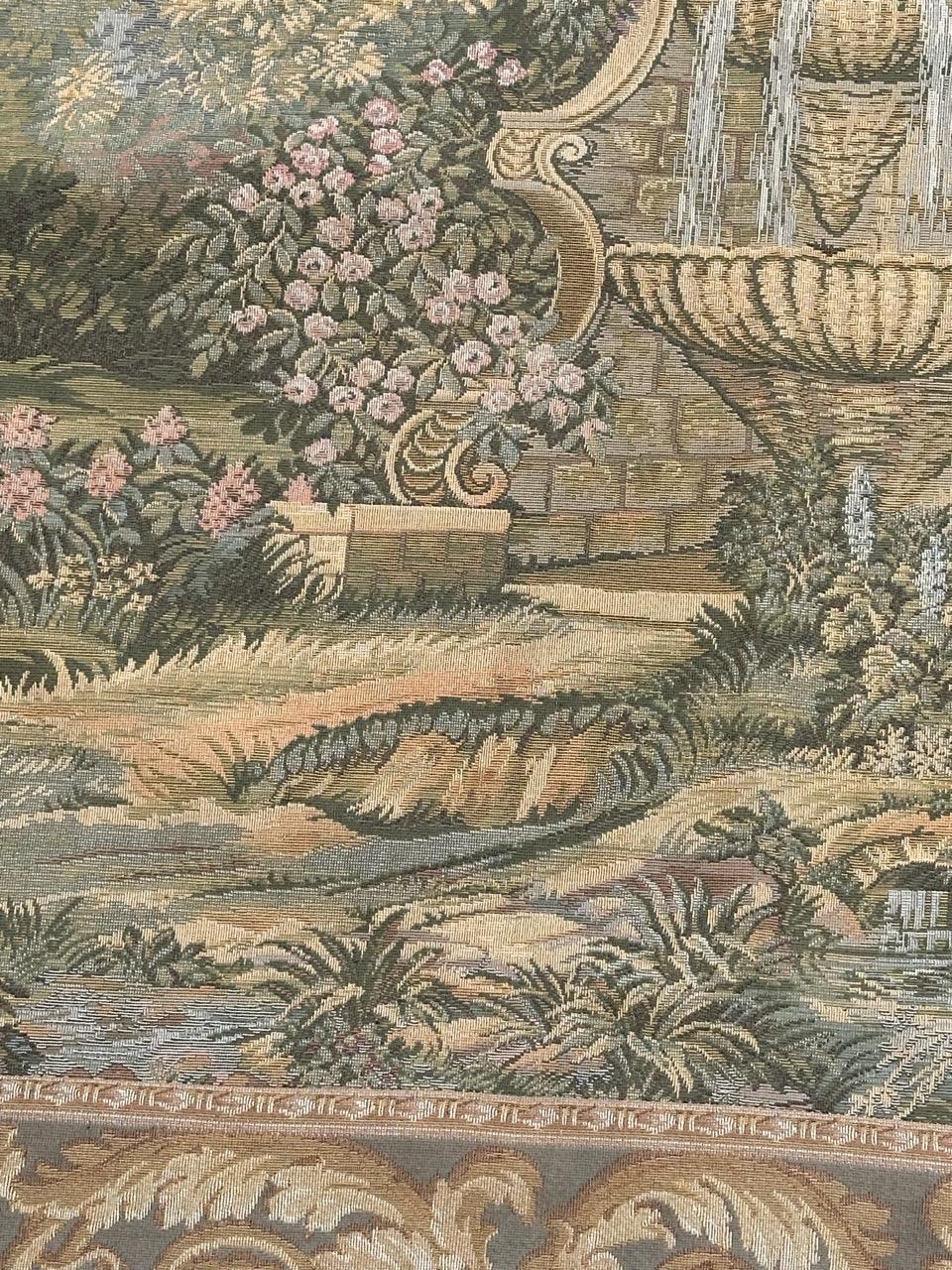 Hübscher französischer Jacquard-Wandteppich 